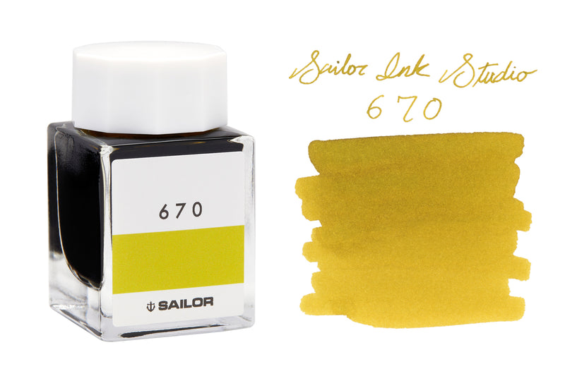 Sailor Ink Studio 670 - 20ml Bottled Ink