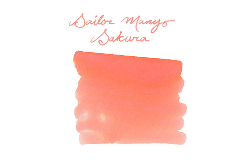 Sailor Manyo Sakura - Ink Sample