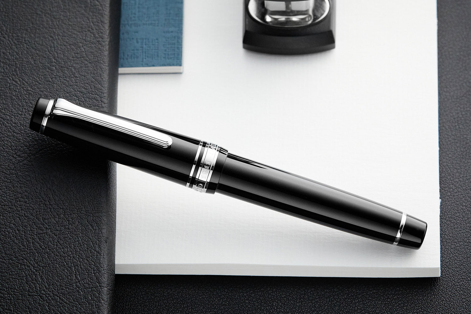Sailor Pro Gear Fountain Pen - Black/Silver - The Goulet Pen Company