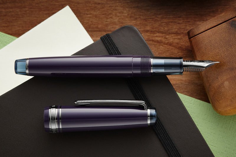Sailor Pro Gear Slim Fountain Pen - Stealth Purple