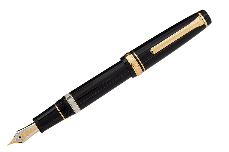 Sailor Pro Gear Realo Fountain Pen - Black/Gold