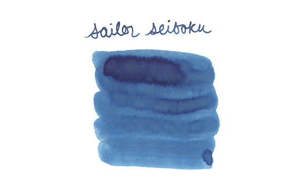 Sailor Seiboku Pigmented Blue Black fountain pen ink