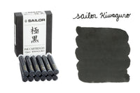 Sailor Kiwaguro Pigmented Black - Ink Cartridges