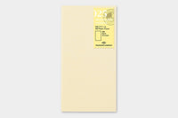 Traveler's Notebook Regular Refill 025 - Blank, Cream Paper