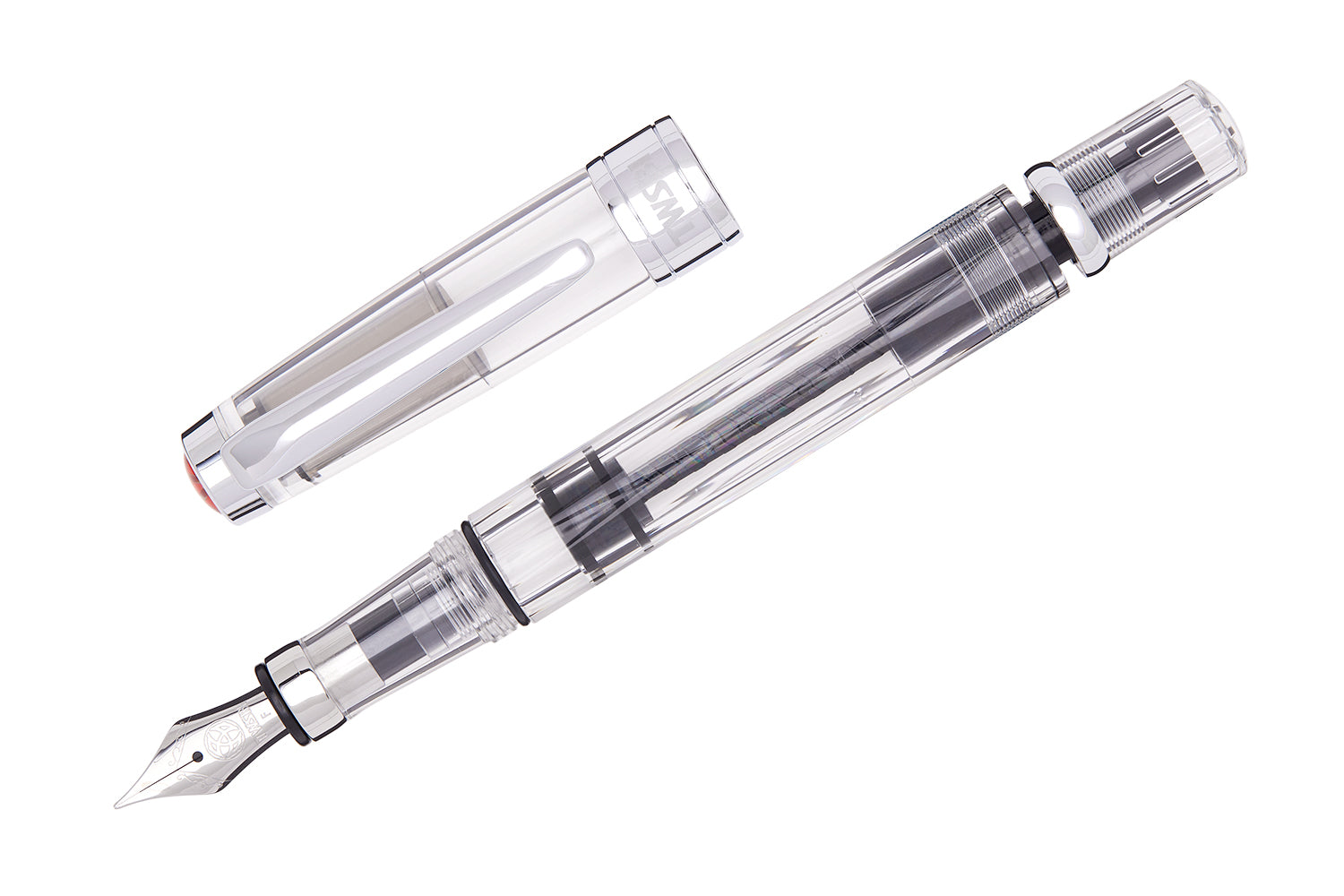 TWSBI Diamond 580 Fountain Pen - White RoseGold II