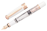 TWSBI Diamond 580 Fountain Pen - White RoseGold II