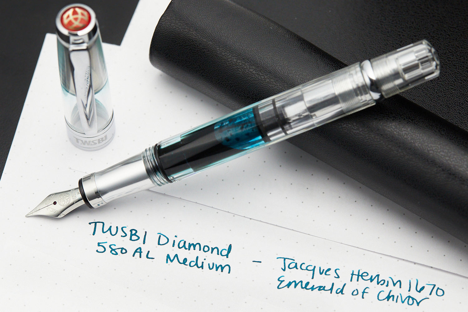 TWSBI Fountain Pen Diamond 580 RBT Ruby Red, The Beauty of The