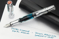TWSBI Diamond 580AL Fountain Pen - Silver