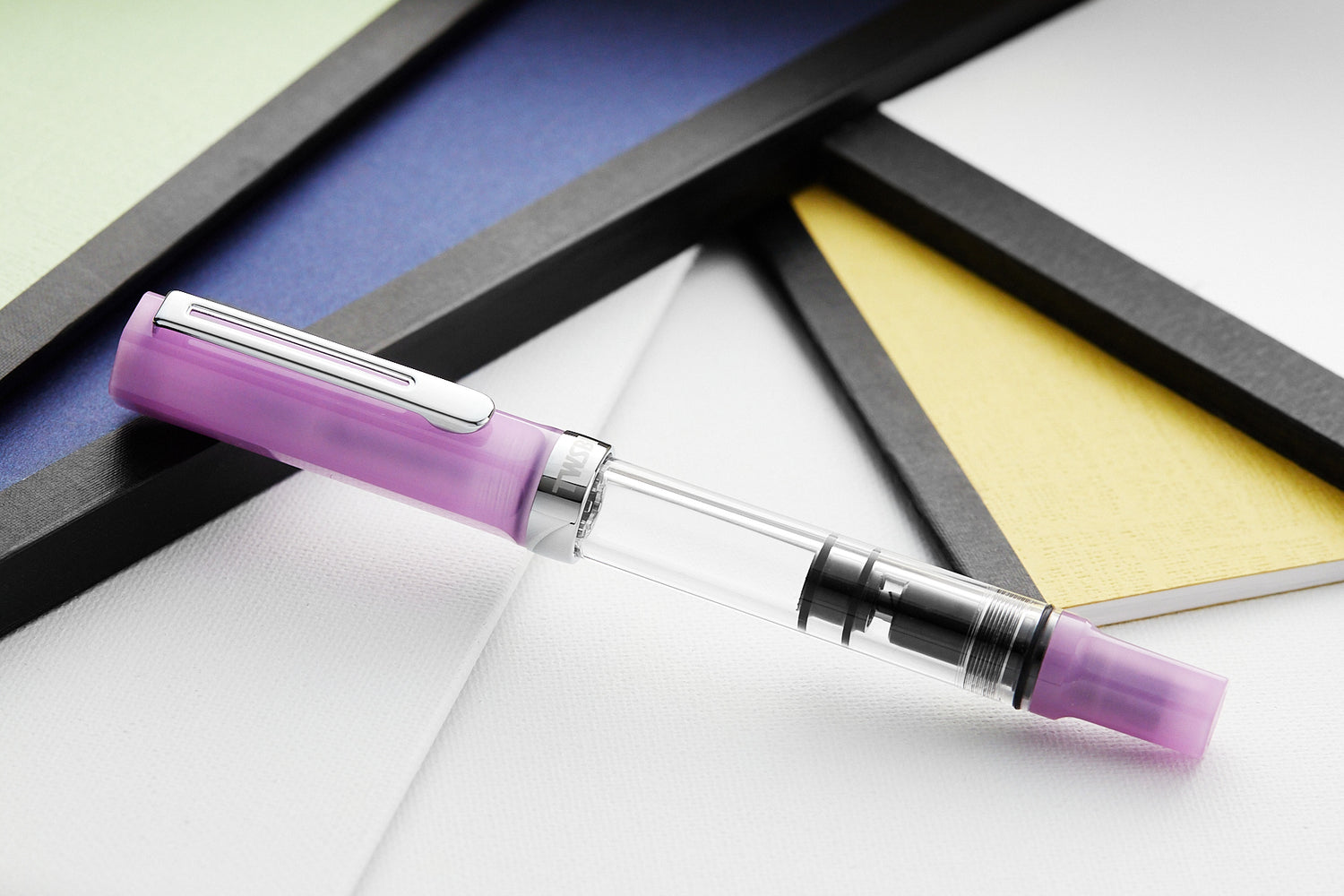 TWSBI Eco Fountain Pen - Transparent Purple Medium