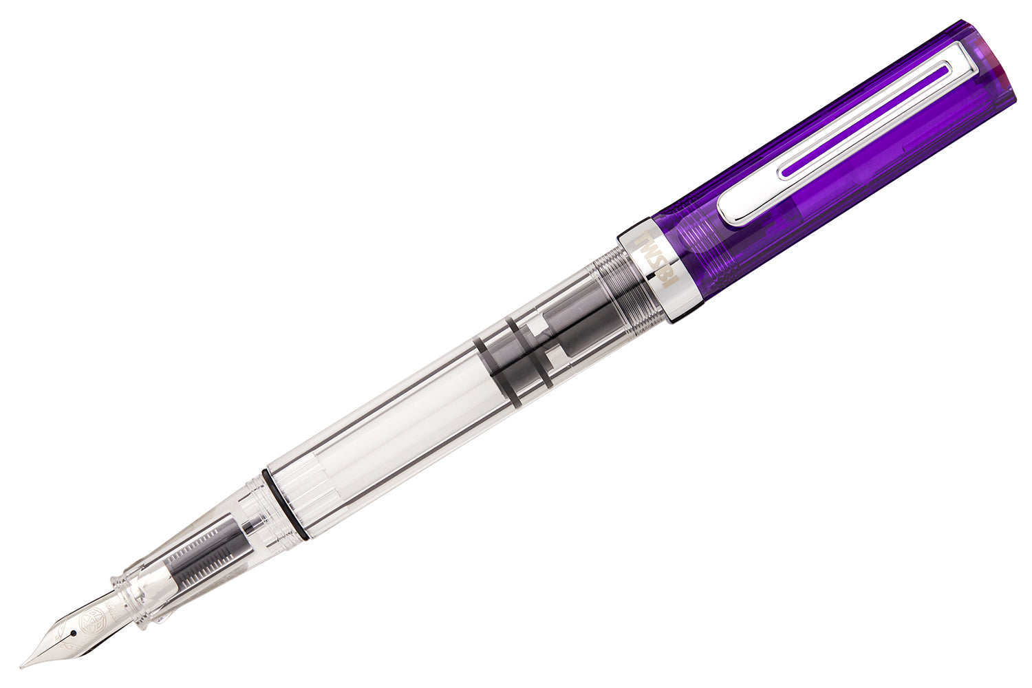 TWSBI Eco Fountain Pen - Transparent Purple Medium