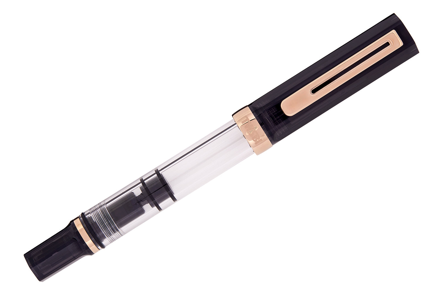 TWSBI Eco Fountain Pen - White - Rose Gold Trim (Special Edition)