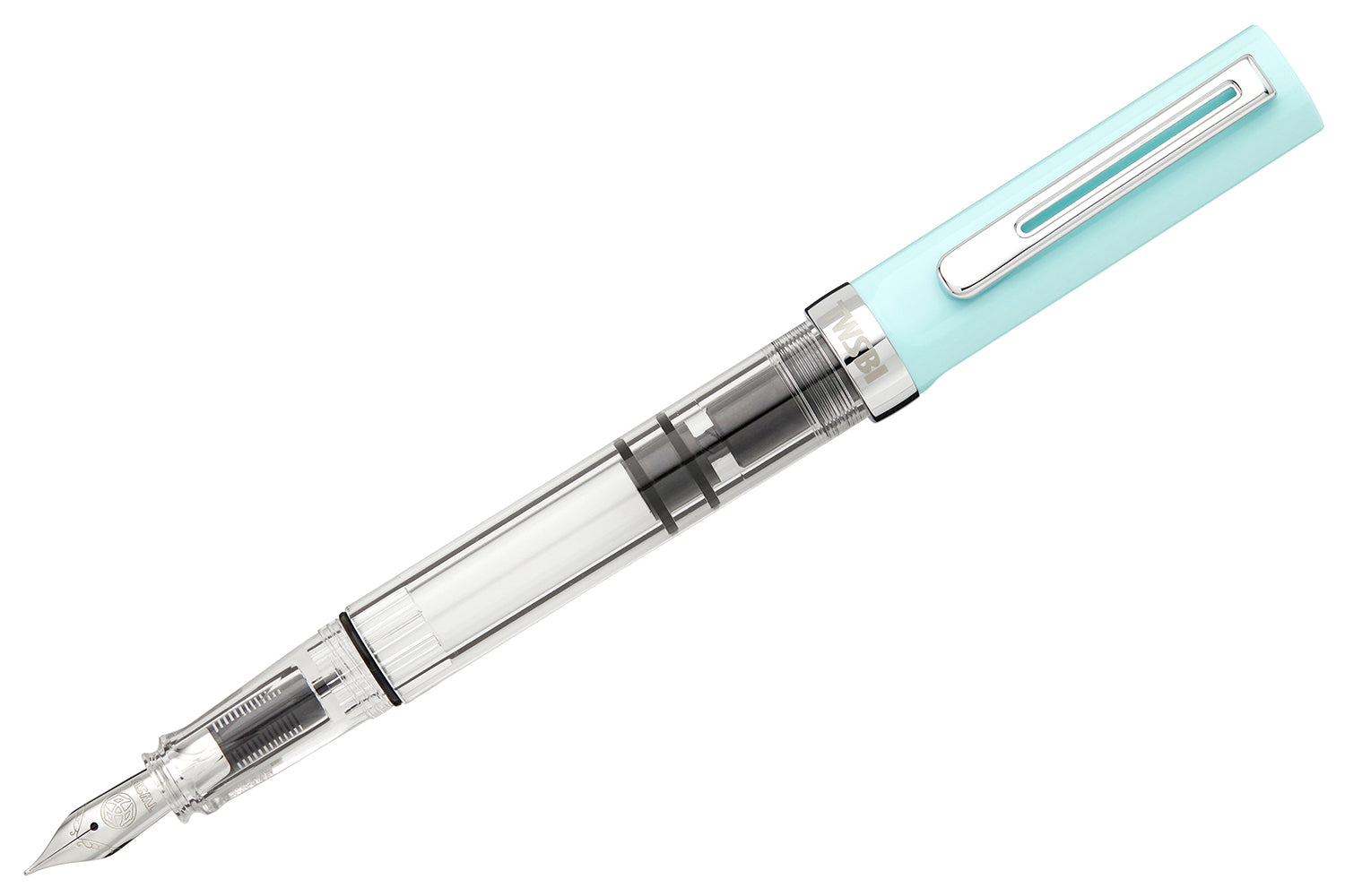 TWSBI ECO-T Fountain Pen - Mint Blue Broad