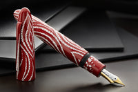 TACCIA Empress Fossils in the Sky Fountain Pen - Rosewood (Limited Edition)