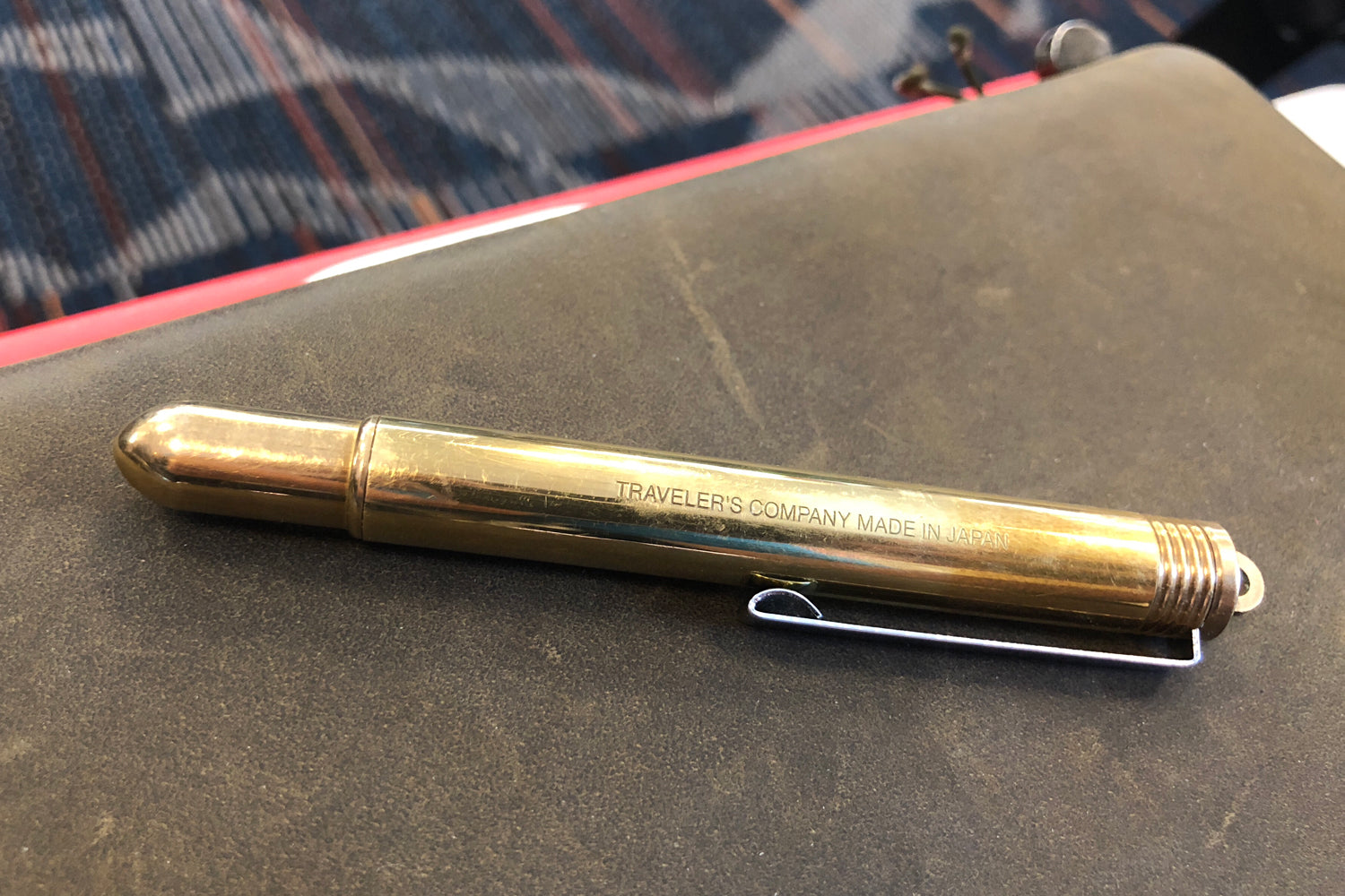 Traveler's Company Brass Fountain Pen