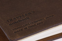 Traveler's Notebook - Brown (Regular)