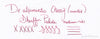 De Atramentis Cherry (scented) - Ink Sample