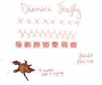 Diamine Firefly - Ink Sample