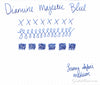 Diamine Majestic Blue - 80ml Bottled Ink