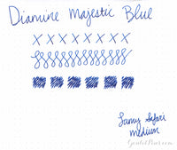 Diamine Majestic Blue - 80ml Bottled Ink