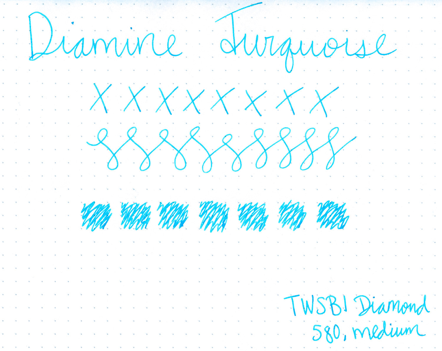 Diamine Turquoise - Fountain Pen Ink Cartridges - The Goulet Pen Company
