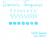 Diamine Turquoise - Ink Sample