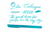 Herbin Bleu Calanque - Ink Sample