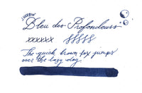 Herbin Bleu Des Profondeurs - Ink Sample