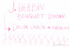 Herbin Bouquet D'antan - Ink Sample