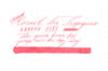 Herbin Corail des Tropiques - Ink Sample