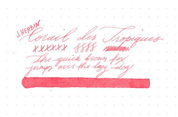 Herbin Corail des Tropiques - 30ml Bottled Ink
