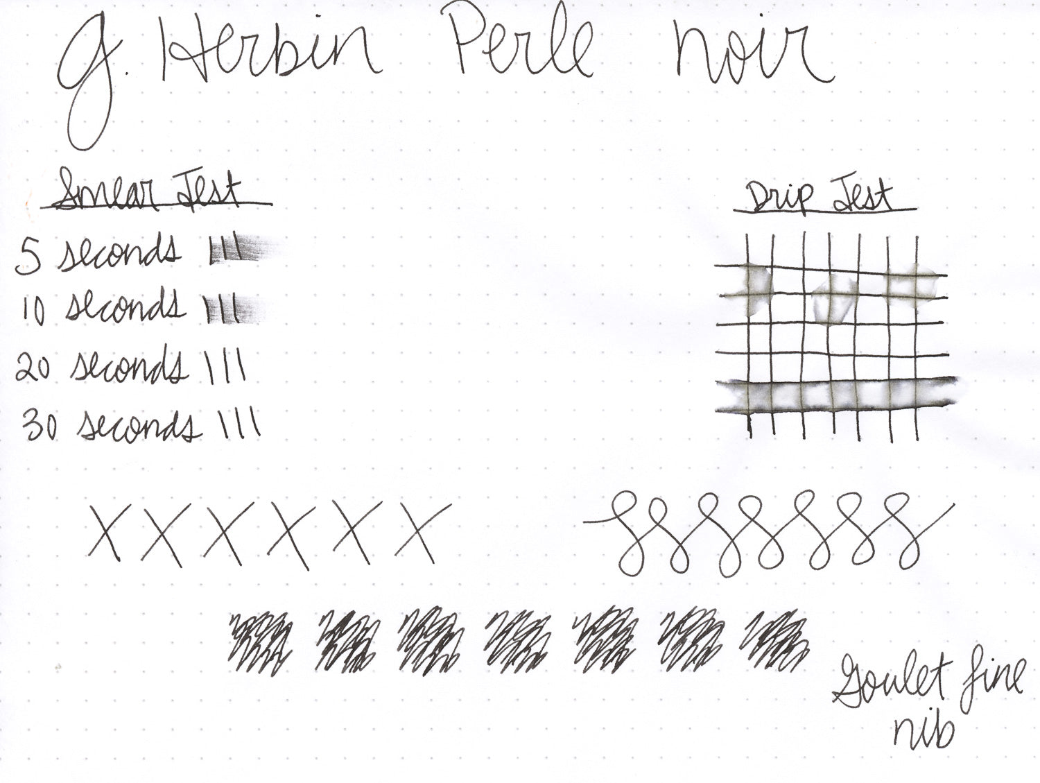 Herbin Perle Noire - 100ml Bottled Ink