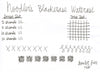 Noodler's Blackerase Waterase - Ink Sample