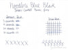 Noodler's Blue Black - Ink Sample
