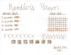 Noodler's Brown - Ink Sample