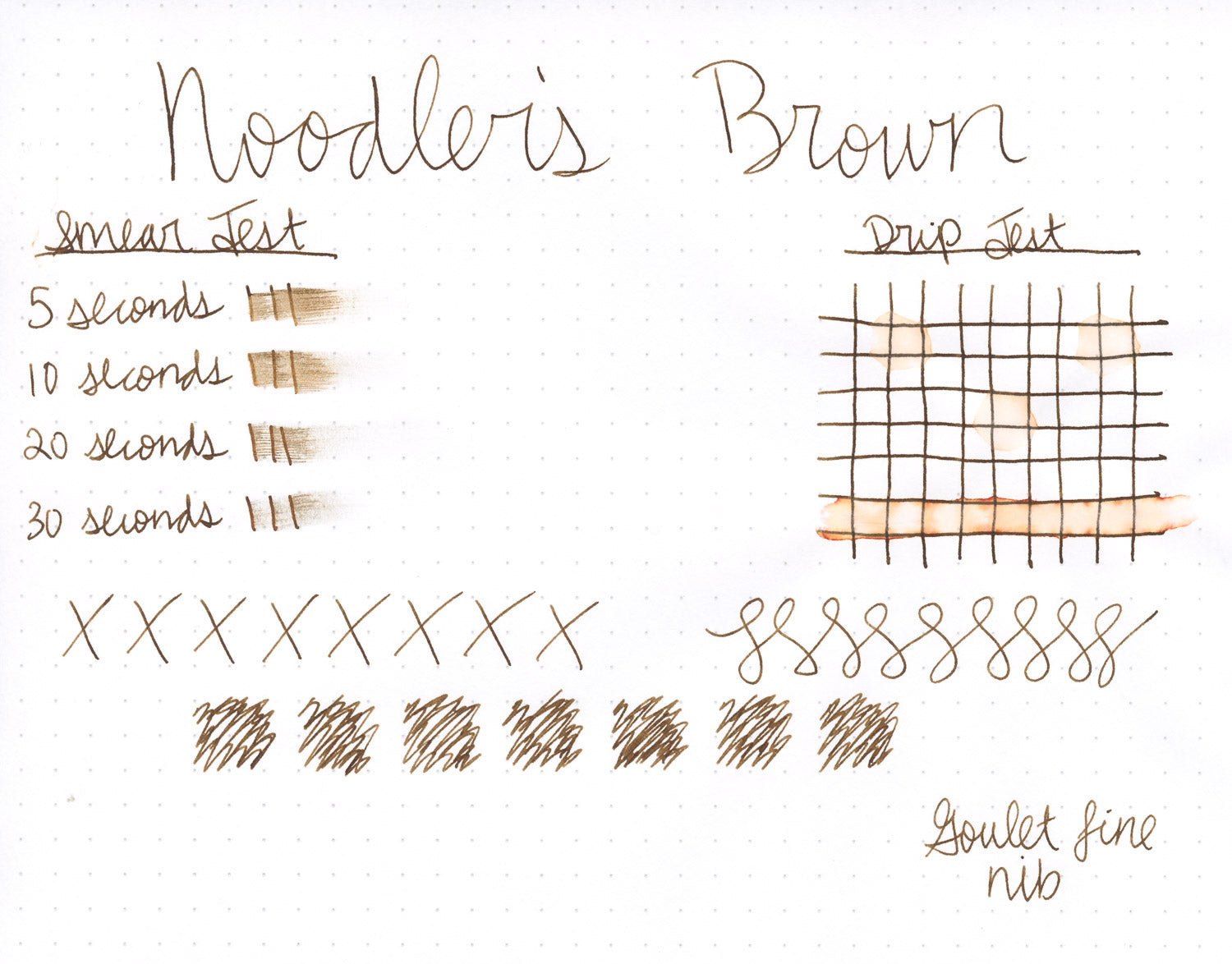 Noodler's Brown