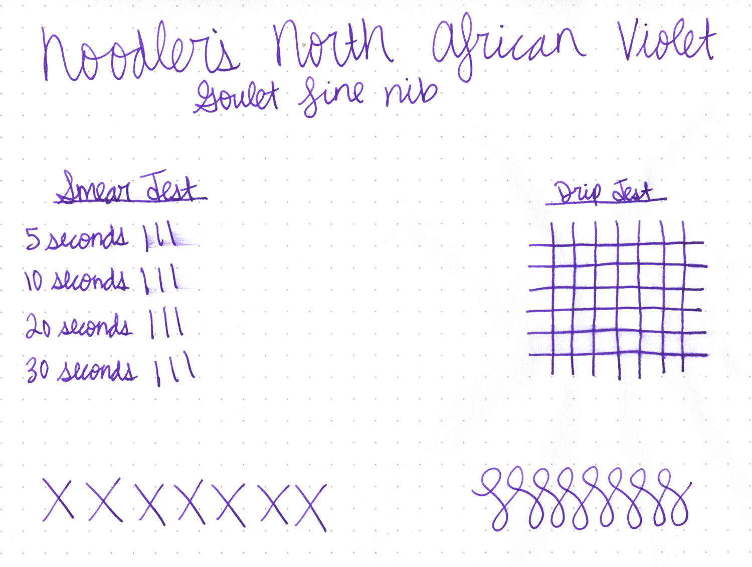 Noodler's Ink V-Mail North African Violet Bottled Fountain Pen Ink - 3 Oz Archival Quality