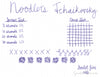 Noodler's Tchaikovsky - Ink Sample