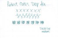 Robert Oster Deep Sea - Ink Sample