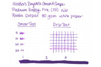 Noodler's Baystate Concord Grape - Ink Sample