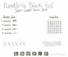 Noodler's Black Eel - Ink Sample