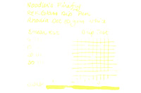 Noodler's Firefly - Ink Sample