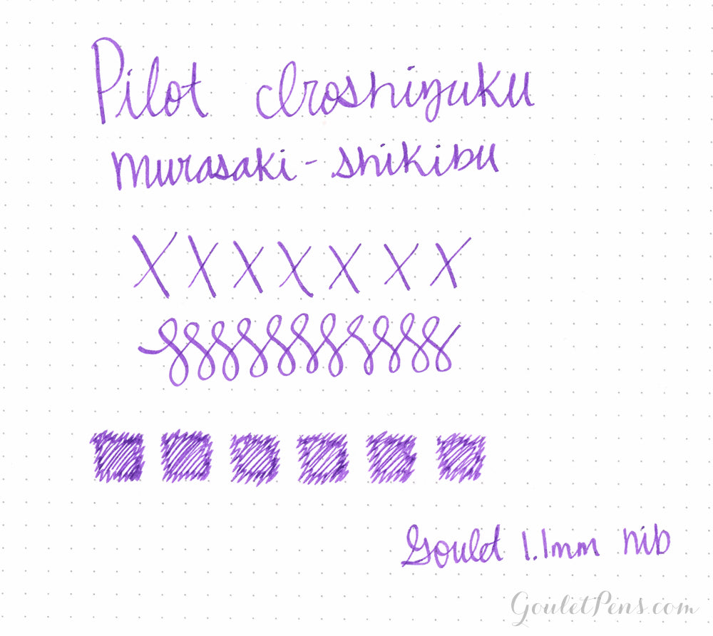 Pilot Iroshizuku Murasaki-Shikibu Ink Sample (3ml Vial)