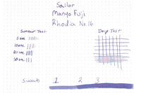 Sailor Manyo Fuji - 50ml Bottled Ink