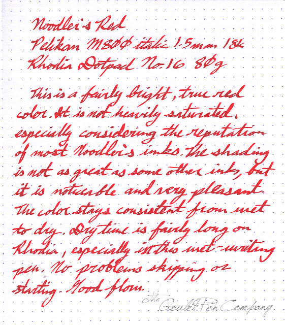 Red Fountain Pen Ink - The Goulet Pen Company