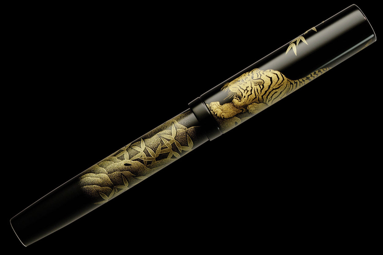 Tiger Pen Ink Namiki Emperor Chinkin Fountain Pen - Tiger - The Goulet Pen Company