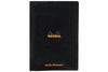 Rhodia Classic Side Staplebound A4 Notebook - Black, Dot Grid
