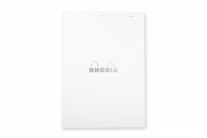 Rhodia No. 18 A4 Notepad - Ice White, Graph